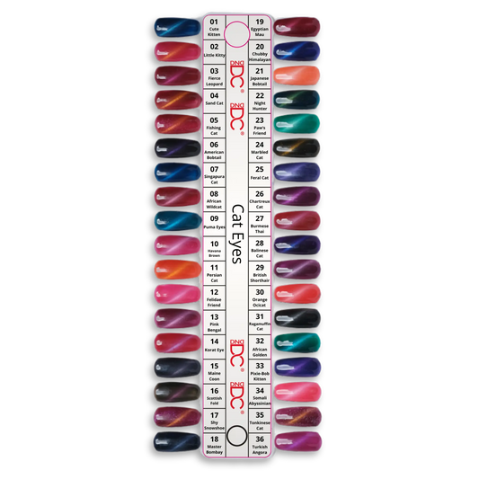 DC Cat Eyes Collection Color Swatches